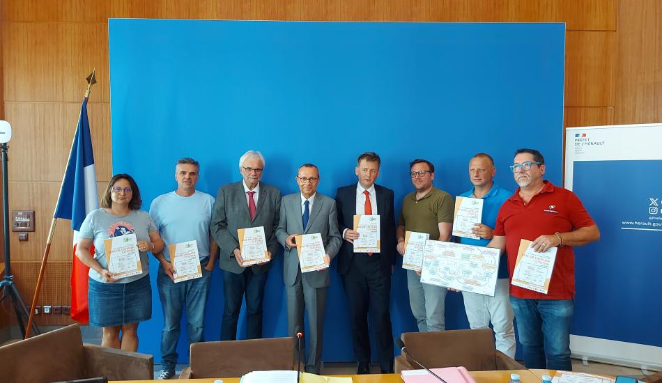 Photo remise Avis Citoyen Poussan en Copil LNMP 