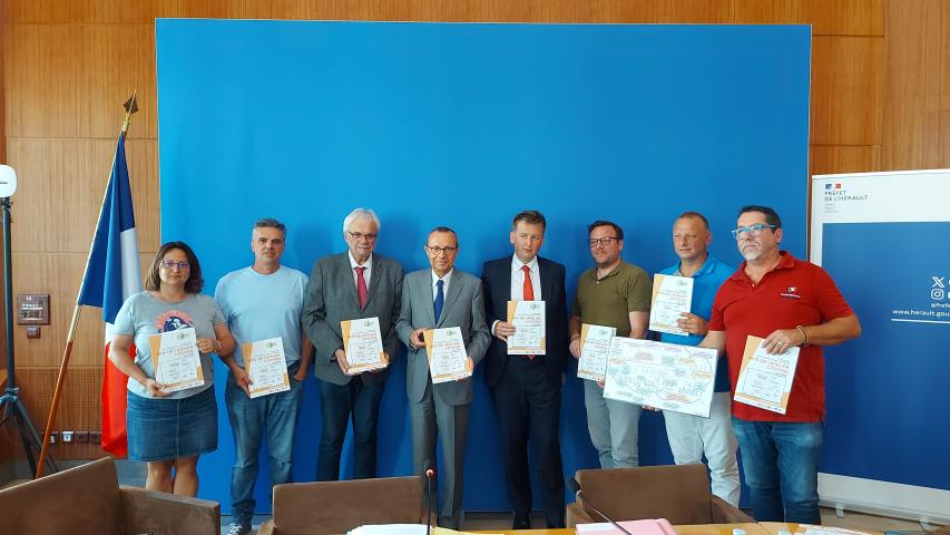 Photo remise Avis Citoyen Poussan en Copil LNMP 